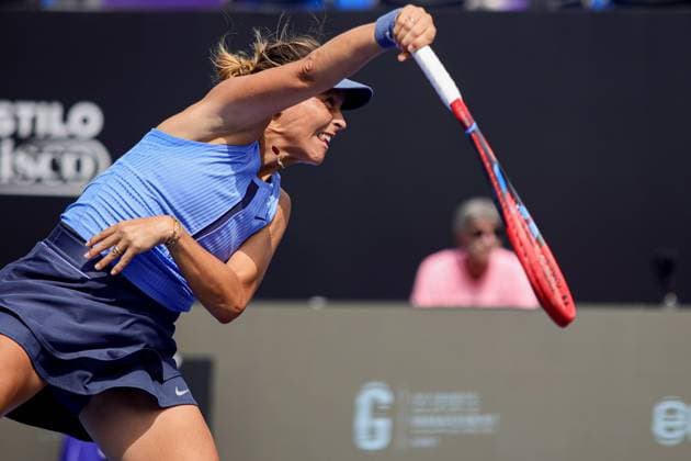 WTA GUADALAJARA 250 OPEN WTA GUADALAJARA 250 OPEN JACQUEMOT VS MARIA 12092025 GUADALAJARA, JALISCO Action photo of Tatjana Maria of Germany, during day 5 the WTA Guadalajara 250 Open, held at the Centro Panamericano de Tenis of Guadalajara, Jalisco, Mexico Action photo of Tatjana Maria of Germany, during day 5 the WTA Guadalajara 250 Open, held at the Centro Panamericano de Tenis of Guadalajara, Jalisco, Mexico PHOTO BY IMAGENSHOP AGENCIA FOTOGRAFICA GUADALAJARA JALISCO MEXICO Copyright: xIMAGENSHOPxAGENCIAxFOTOGRAFICAx