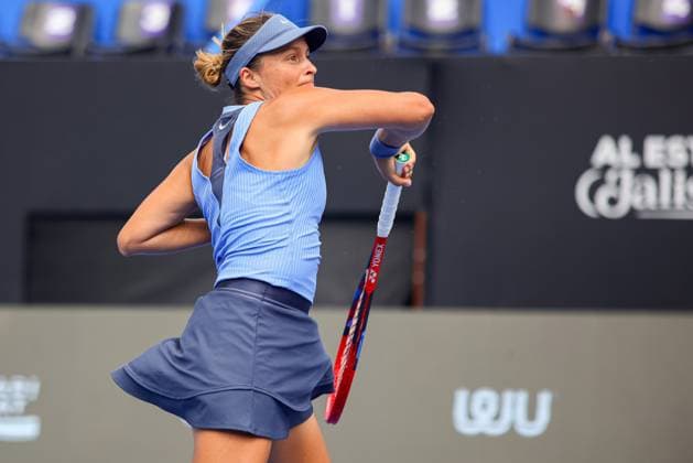 WTA GUADALAJARA 250 OPEN WTA GUADALAJARA 250 OPEN JACQUEMOT VS MARIA 12092025 GUADALAJARA, JALISCO Action photo of Tatjana Maria of Germany, during day 5 the WTA Guadalajara 250 Open, held at the Centro Panamericano de Tenis of Guadalajara, Jalisco, Mexico Action photo of Tatjana Maria of Germany, during day 5 the WTA Guadalajara 250 Open, held at the Centro Panamericano de Tenis of Guadalajara, Jalisco, Mexico PHOTO BY IMAGENSHOP AGENCIA FOTOGRAFICA GUADALAJARA JALISCO MEXICO Copyright: xIMAGENSHOPxAGENCIAxFOTOGRAFICAx