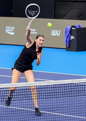 WTA GUADALAJARA 250 OPEN WTA GUADALAJARA 250 OPEN JACQUEMOT VS MARIA 12092025 GUADALAJARA, JALISCO Action photo of Elsa Jacquemot of France, during day 5 the WTA Guadalajara 250 Open, held at the Centro Panamericano de Tenis of Guadalajara, Jalisco, Mexico Action photo of Elsa Jacquemot of France, during day 5 of the WTA Guadalajara 250 Open, held at the Centro Panamericano de Tenis of Guadalajara, Jalisco, Mexico PHOTO BY IMAGENSHOP AGENCIA FOTOGRAFICA GUADALAJARA JALISCO MEXICO Copyright: xIMAGENSHOPxAGENCIAxFOTOGRAFICAx