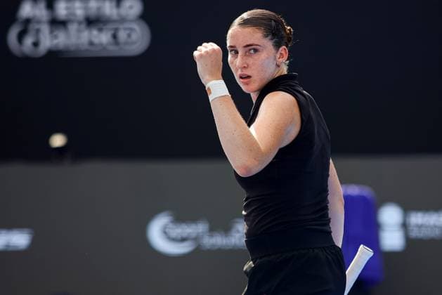 WTA GUADALAJARA 250 OPEN WTA GUADALAJARA 250 OPEN JACQUEMOT VS MARIA 12092025 GUADALAJARA, JALISCO Action photo of Elsa Jacquemot of France, during day 5 the WTA Guadalajara 250 Open, held at the Centro Panamericano de Tenis of Guadalajara, Jalisco, Mexico Action photo of Elsa Jacquemot of France, during day 5 of the WTA Guadalajara 250 Open, held at the Centro Panamericano de Tenis of Guadalajara, Jalisco, Mexico PHOTO BY IMAGENSHOP AGENCIA FOTOGRAFICA GUADALAJARA JALISCO MEXICO Copyright: xIMAGENSHOPxAGENCIAxFOTOGRAFICAx