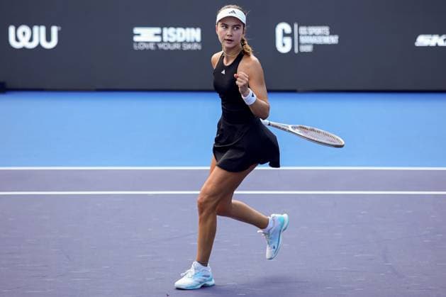 WTA GUADALAJARA 250 OPEN WTA GUADALAJARA 250 OPEN JOVIC VS KASINTSEVA 12092025 GUADALAJARA, JALISCO Action photo of Iva Jovic of the USA, during day 5 the WTA Guadalajara 250 Open, held at the Centro Panamericano de Tenis of Guadalajara, Jalisco, Mexico Action photo of Iva Jovic of the USA, during day 5 the WTA Guadalajara 250 Open, held at the Centro Panamericano de Tenis of Guadalajara, Jalisco, Mexico PHOTO BY IMAGENSHOP AGENCIA FOTOGRAFICA GUADALAJARA JALISCO MEXICO Copyright: xIMAGENSHOPxAGENCIAxFOTOGRAFICAx