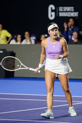 WTA GUADALAJARA 250 OPEN WTA GUADALAJARA 250 OPEN JOVIC VS KASINTSEVA 12092025 GUADALAJARA, JALISCO Action photo of Iva Jovic of the USA, during day 5 the WTA Guadalajara 250 Open, held at the Centro Panamericano de Tenis of Guadalajara, Jalisco, Mexico Action photo of Iva Jovic of the USA, during day 5 the WTA Guadalajara 250 Open, held at the Centro Panamericano de Tenis of Guadalajara, Jalisco, Mexico PHOTO BY IMAGENSHOP AGENCIA FOTOGRAFICA GUADALAJARA JALISCO MEXICO Copyright: xIMAGENSHOPxAGENCIAxFOTOGRAFICAx