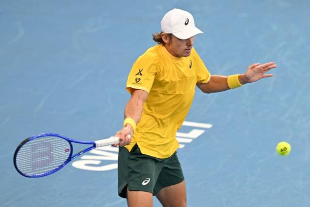 Tennis, Davis Cup, Australia - Belgium