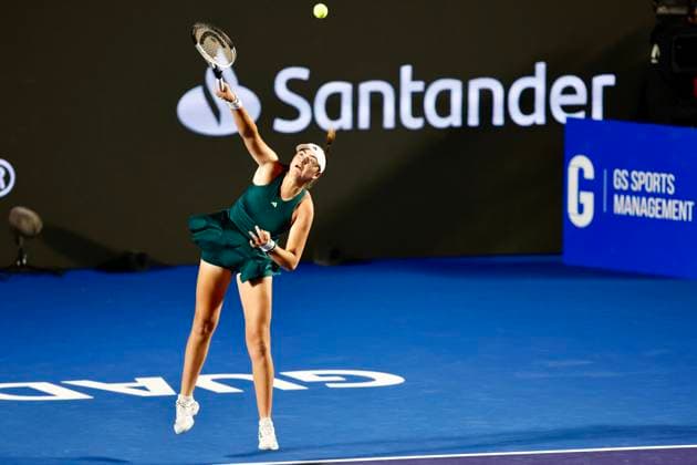 WTA GUADALAJARA 250 OPEN WTA GUADALAJARA 250 OPEN STAKUSIC VS ARANGO 12092025 GUADALAJARA, JALISCO Action photo of Marina Stakusic of Canada, during day 5 the WTA Guadalajara 250 Open, held at the Centro Panamericano de Tenis of Guadalajara, Jalisco, Mexico Action photo of Marina Stakusic of Canada, during day 5 the WTA Guadalajara 250 Open, held at the Centro Panamericano de Tenis of Guadalajara, Jalisco, Mexico PHOTO BY IMAGENSHOP AGENCIA FOTOGRAFICA GUADALAJARA JALISCO MEXICO Copyright: xIMAGENSHOPxAGENCIAxFOTOGRAFICAx
