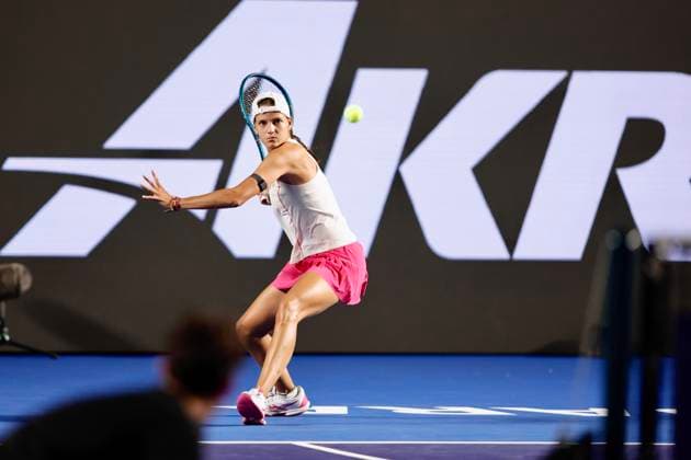 WTA GUADALAJARA 250 OPEN WTA GUADALAJARA 250 OPEN STAKUSIC VS ARANGO 12092025 GUADALAJARA, JALISCO Action photo of Emiliana Arango of Colombia, during day 5 the WTA Guadalajara 250 Open, held at the Centro Panamericano de Tenis of Guadalajara, Jalisco, Mexico Action photo of Emiliana Arango of Colombia, during day 5 the WTA Guadalajara 250 Open, held at the Centro Panamericano de Tenis of Guadalajara, Jalisco, Mexico PHOTO BY IMAGENSHOP AGENCIA FOTOGRAFICA GUADALAJARA JALISCO MEXICO Copyright: xIMAGENSHOPxAGENCIAxFOTOGRAFICAx