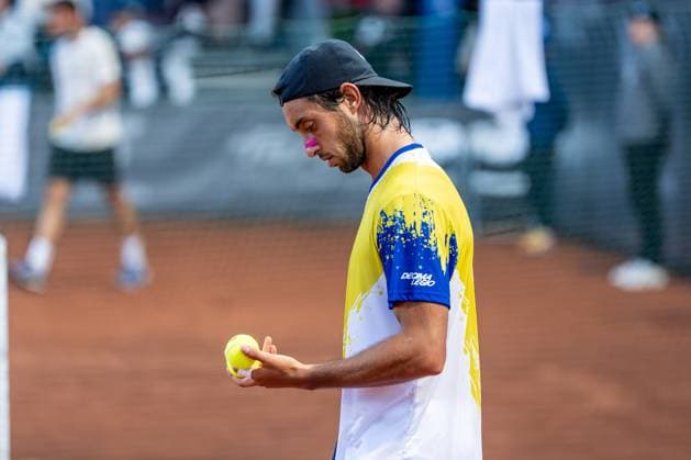SZCZECIN 12.09.2025 TENIS INVEST IN SZCZECIN OPEN 2025 --- TENNIS INVEST IN SZCZECIN OPEN 2025: THIAGO AGUSTIN TIRANTE - VITALIY SACHKO N Z THIAGO AGUSTIN TIRANTE FOT. MARCIN JASINSKI ARENA AKCJI NEWSPIX.PL --- newspix.pl 