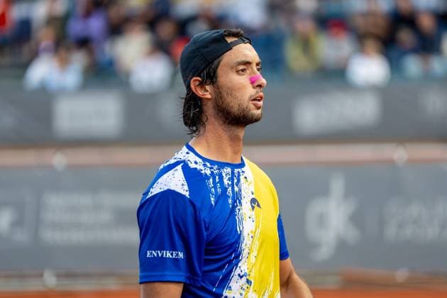 SZCZECIN 12.09.2025 TENIS INVEST IN SZCZECIN OPEN 2025 --- TENNIS INVEST IN SZCZECIN OPEN 2025: THIAGO AGUSTIN TIRANTE - VITALIY SACHKO N Z THIAGO AGUSTIN TIRANTE FOT. MARCIN JASINSKI ARENA AKCJI NEWSPIX.PL --- newspix.pl 
