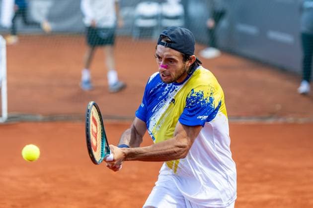 SZCZECIN 12.09.2025 TENIS INVEST IN SZCZECIN OPEN 2025 --- TENNIS INVEST IN SZCZECIN OPEN 2025: THIAGO AGUSTIN TIRANTE - VITALIY SACHKO N Z THIAGO AGUSTIN TIRANTE FOT. MARCIN JASINSKI ARENA AKCJI NEWSPIX.PL --- newspix.pl 