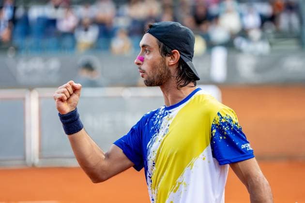 SZCZECIN 12.09.2025 TENIS INVEST IN SZCZECIN OPEN 2025 --- TENNIS INVEST IN SZCZECIN OPEN 2025: THIAGO AGUSTIN TIRANTE - VITALIY SACHKO N Z THIAGO AGUSTIN TIRANTE FOT. MARCIN JASINSKI ARENA AKCJI NEWSPIX.PL --- newspix.pl 