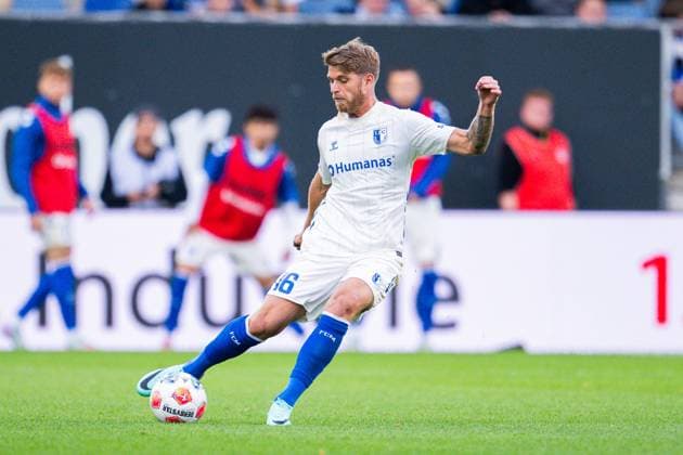 12 09 2025 Soccer, 2025 2026, 2 Bundesliga, 5 Matchday, DSC Arminia Bielefeld 1 FC Magdeburg Marcus Mathisen Magdeburg DFL REGULATIONS PROHIBIT ANY USE OF PHOTOGRAPHS AS IMAGE SEQUENCES AND OR QUASI VIDEO