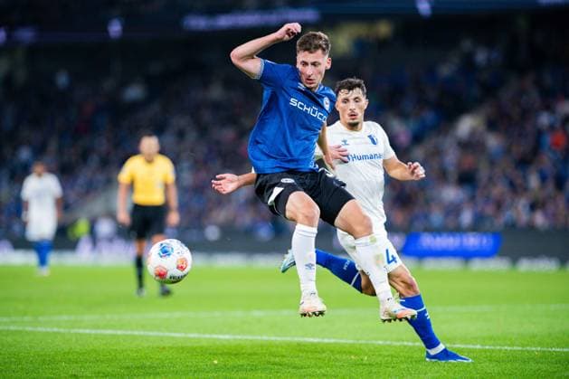 12 09 2025 Soccer, 2025 2026, 2 Bundesliga, 5 Matchday, DSC Arminia Bielefeld 1 FC Magdeburg Marius Wörl Bielefeld DFL REGULATIONS PROHIBIT ANY USE OF PHOTOGRAPHS AS IMAGE SEQUENCES AND OR QUASI VIDEO