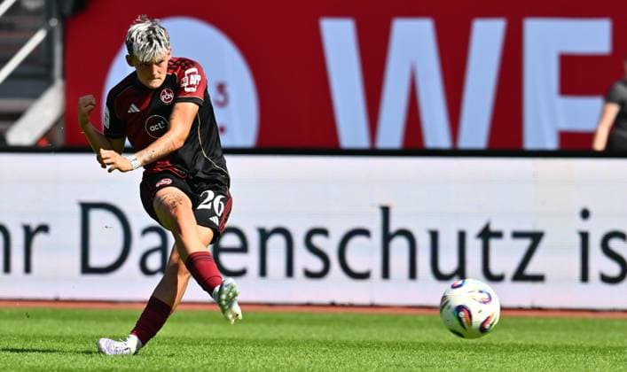 13 09 2025 Soccer Season 2025 2026 1 Google Pixel Women Bundesliga 02 Matchday 1 FC Nuremberg FCN Club Clubfrauen SV Werder Bremen SVW Sportfoto Zink xwoxzix Aneta Polaskova 26, 1 FC Nuremberg FCN