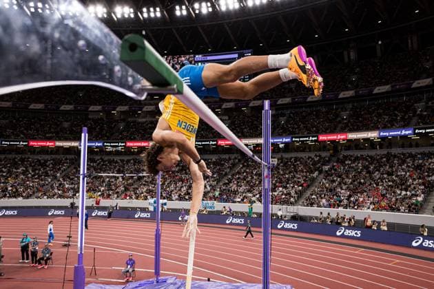 250913 Armand Duplantis of Sweden competes in men s pole vault qualification during day 1 of the 2025 World Athletics Championships on September 13, 2025 in Tokyo. Photo: Joel Marklund BILDBYRAN kod JM JM0729 bbeng friidrott athletics friidrett 2025 world athletics championships world athletics championships tokyo 25 friidrotts-vm friidretts-vm vm sverige pole vault stavsprang stavhopp *** 250913 Armand Duplantis of Sweden competes in men s pole vault qualification during day 1 of the 2025 World Athletics Championships on September 13, 2025 in Tokyo Photo Joel Marklund BILDBYRAN kod JM JM0729 bbeng friidrott athletics friidrett 2025 world athletics championships world athletics championships tokyo 25 friidrotts vm friidretts vm vm sverige pole vault stavsprang stavhopp  Copyright: JOELxMARKLUND BB250913JM116