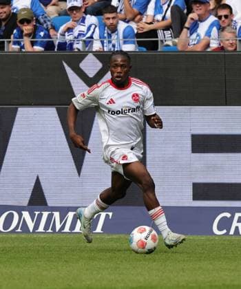 13 09 2025 Soccer Season 2025 2026 2 Soccer Bundesliga 05 Matchday Karlsruher SC KSC 1 FC Nuremberg FCN Club Sportfoto Zink DaMa xdaxmax DFL regulations prohibit any use of photographs as image sequences and or quasi video only for editorial use Mohamed Ali Zoma 23, 1 FC Nuremberg FCN Freisteller Einzelbild