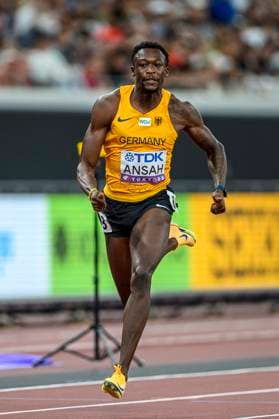 Owen Ansah (GERMANY, Hamburger SV, 100 Meter Men) JPN, Leichtathletik, Athletics, World Athletics Championships Tokyo 25, Leichtathletik Weltmeisterschaften, 13.09.2025, JPN, Leichtathletik, Athletics, World Athletics Championships Tokyo 25, Leichtathletik Weltmeisterschaften, 13.09.2025, Tokyo *** Owen Ansah GERMANY, Hamburger SV, 100 Meter Men JPN, Leichtathletik, Athletics, World Athletics Championships Tokyo 25, Leichtathletik Weltmeisterschaften, 13 09 2025, JPN, Leichtathletik, Athletics, World Athletics Championships Tokyo 25, Leichtathletik Weltmeisterschaften, 13 09 2025, Tokyo Copyright: xJanxPapenfussx EP_JPS