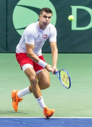 Davis Cup - Poland vs Great Britain Karol Drzewiecki during Davis Cup - Poland vs Great Britain match in Gdynia, Poland on September 13, 2025 Gdynia Poland  Copyright: xFotoxOlimpikx originalFilename:jastrzebowski-daviscup250913_npzHi.jpg