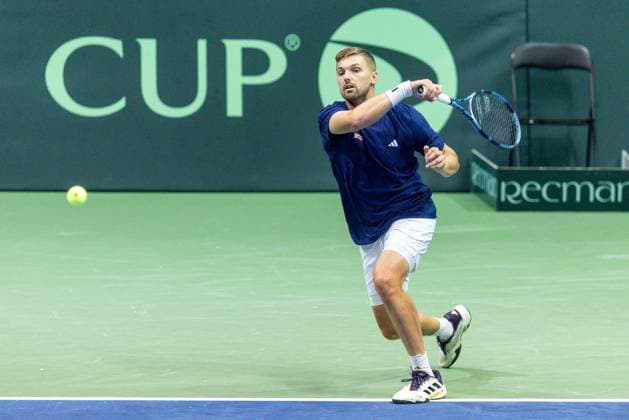 Davis Cup - Poland vs Great Britain Lloyd Glasspool during Davis Cup - Poland vs Great Britain match in Gdynia, Poland on September 13, 2025 Gdynia Poland  Copyright: xFotoxOlimpikx originalFilename:jastrzebowski-daviscup250913_npi7R.jpg