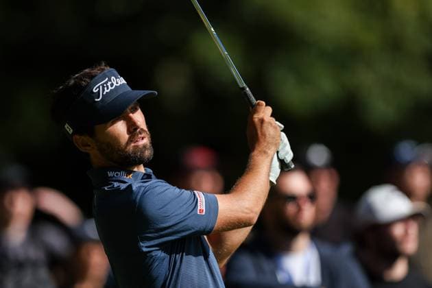 13th September 2025; Wentworth Club, London, England; The BMW PGA, Golf Herren Championship Round 3; David Ravetto of France tees off from the 2nd tee  HenningxvonxJagow