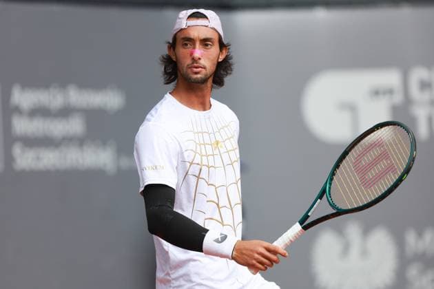 SZCZECIN, 13.09.2025 CWIERCFINAL TURNIEJU TENISA ZIEMNEGO ATP, Tennis Herren CHALLENGER - QUARTER FINAL ATP CHALLENGER INVEST IN SZCZECIN OPEN 2025 NZ THIAGO AGUSTIN TIRANTE FOT. KRZYSZTOF CICHOMSKI NEWSPIX.PL --- newspix.pl 