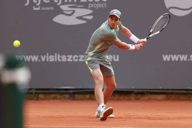 SZCZECIN, 13.09.2025 CWIERCFINAL TURNIEJU TENISA ZIEMNEGO ATP, Tennis Herren CHALLENGER - QUARTER FINAL ATP CHALLENGER INVEST IN SZCZECIN OPEN 2025 NZ GIJS BLANCANEAUX FOT. KRZYSZTOF CICHOMSKI NEWSPIX.PL --- newspix.pl 