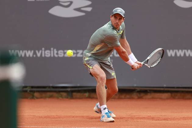 SZCZECIN, 13.09.2025 CWIERCFINAL TURNIEJU TENISA ZIEMNEGO ATP, Tennis Herren CHALLENGER - QUARTER FINAL ATP CHALLENGER INVEST IN SZCZECIN OPEN 2025 NZ GIJS BLANCANEAUX FOT. KRZYSZTOF CICHOMSKI NEWSPIX.PL --- newspix.pl 