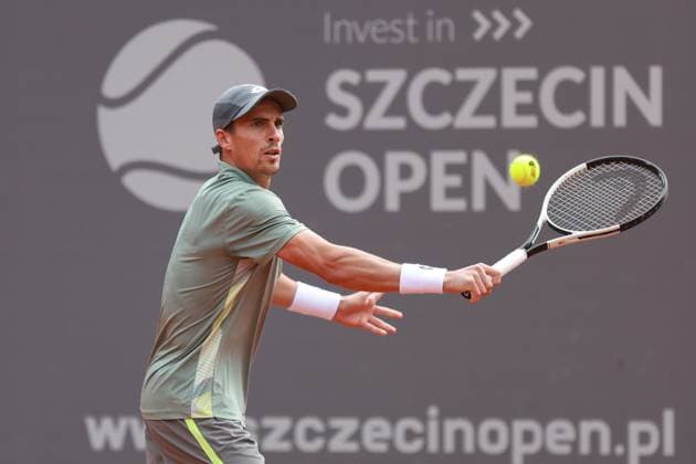 SZCZECIN, 13.09.2025 CWIERCFINAL TURNIEJU TENISA ZIEMNEGO ATP, Tennis Herren CHALLENGER - QUARTER FINAL ATP CHALLENGER INVEST IN SZCZECIN OPEN 2025 NZ GIJS BLANCANEAUX FOT. KRZYSZTOF CICHOMSKI NEWSPIX.PL --- newspix.pl 