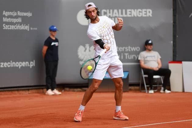 SZCZECIN, 13.09.2025 CWIERCFINAL TURNIEJU TENISA ZIEMNEGO ATP, Tennis Herren CHALLENGER - QUARTER FINAL ATP CHALLENGER INVEST IN SZCZECIN OPEN 2025 NZ THIAGO AGUSTIN TIRANTE FOT. KRZYSZTOF CICHOMSKI NEWSPIX.PL --- newspix.pl 