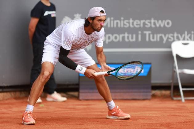 SZCZECIN, 13.09.2025 CWIERCFINAL TURNIEJU TENISA ZIEMNEGO ATP, Tennis Herren CHALLENGER - QUARTER FINAL ATP CHALLENGER INVEST IN SZCZECIN OPEN 2025 NZ THIAGO AGUSTIN TIRANTE FOT. KRZYSZTOF CICHOMSKI NEWSPIX.PL --- newspix.pl 