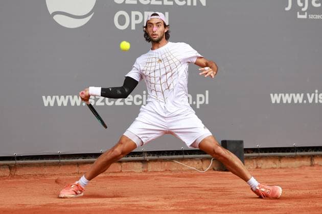 SZCZECIN, 13.09.2025 CWIERCFINAL TURNIEJU TENISA ZIEMNEGO ATP, Tennis Herren CHALLENGER - QUARTER FINAL ATP CHALLENGER INVEST IN SZCZECIN OPEN 2025 NZ THIAGO AGUSTIN TIRANTE FOT. KRZYSZTOF CICHOMSKI NEWSPIX.PL --- newspix.pl 
