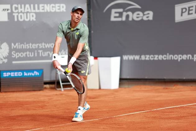 SZCZECIN, 13.09.2025 CWIERCFINAL TURNIEJU TENISA ZIEMNEGO ATP, Tennis Herren CHALLENGER - QUARTER FINAL ATP CHALLENGER INVEST IN SZCZECIN OPEN 2025 NZ GIJS BLANCANEAUX FOT. KRZYSZTOF CICHOMSKI NEWSPIX.PL --- newspix.pl 