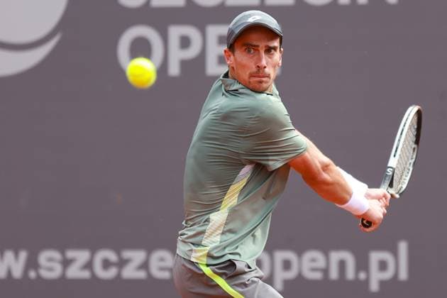 SZCZECIN, 13.09.2025 CWIERCFINAL TURNIEJU TENISA ZIEMNEGO ATP, Tennis Herren CHALLENGER - QUARTER FINAL ATP CHALLENGER INVEST IN SZCZECIN OPEN 2025 NZ GIJS BLANCANEAUX FOT. KRZYSZTOF CICHOMSKI NEWSPIX.PL --- newspix.pl 