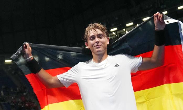 2025 Davis Cup Qualifiers 2nd Round Japan v Germany Japan Team Shintaro Mochizuki JPN , Yoshihito Nishioka JPN , Yosuke Watanuki JPN , Rei Sakamoto JPN, Takeru Yuzuki JPN , Captain Go Soeda JPN German Team Yannick Hanfmann GER , Jan Lennard Struff GER , Kevin Krawietz GER , Justin Engel GER , Tim Puetz GER Captain Michael Kohlman GER Day2 Match 4