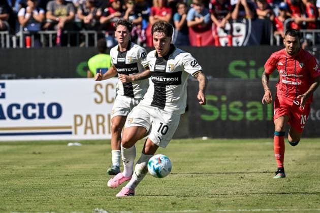 Football, Italy, Cagliari Calcio - Parma Calcio
