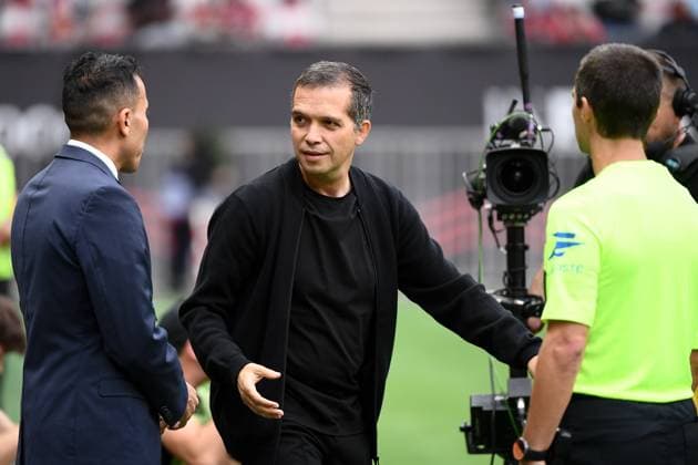OGC Nice v FC Nantes - Ligue 1 McDonald s 2025 2026 Luis CASTRO (Entraineur Nantes FCN) during the Ligue 1 McDonald s match between Nice and Nantes at Allianz Riviera on September 13, 2025 in Nice, France. Nice France  Copyright: xFEPx 776348123