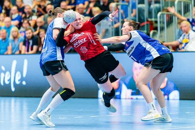 Handball, Women, HBF, HSG Blomberg-Lippe - Thüringer HC