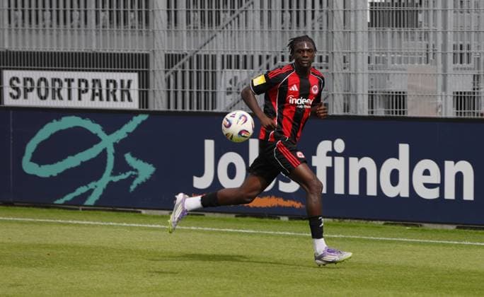 13 09 2025 xphx Dreieich Hessenliga season 2025 2026 Eintracht Frankfurt II KSV Baunatal Fousseny Doumbia 3, Eintracht Frankfurt II