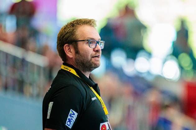 Steffen Birkner HSG Blomberg Lippe, Coach GER, HSG Blomberg Lippe vs Thueringer HC, , 3 Matchday, Season 2025 2026, 13 09 2025 GER, HSG Blomberg Lippe vs Thueringer HC, , 3 Matchday, Season 2025 2026, 13 09 2025 Blomberg Copyright: xEibner-Pressefoto JanxRollingerx EP_JSK