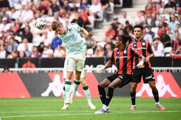 OGC Nice v FC Nantes - Ligue 1 McDonald s 2025 2026 08 Johann LEPENANT (fcn) during the Ligue 1 McDonald s match between Nice and Nantes at Allianz Riviera on September 13, 2025 in Nice, France. Nice France  Copyright: xFEPx 776348123