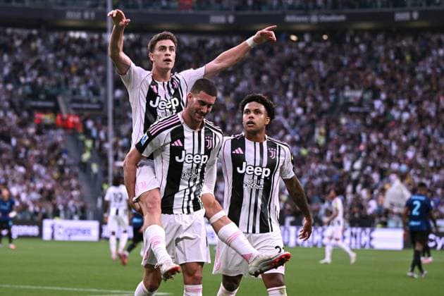 Db Torino 13 09 2025 - campionato di calcio serie A Juventus-inter foto Daniele Buffa Image nella foto: esultanza gol Kenan Yildiz 
