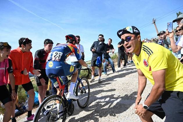 13-09-2025 Vuelta A Espana; Tappa 20 Robledo De Chavela - Bola Del Mundo; 2025, Lidl - Trek; Ciccone, Giulio; Bola Del Mundo; 