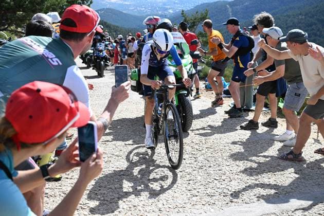 13-09-2025 Vuelta A Espana; Tappa 20 Robledo De Chavela - Bola Del Mundo; 2025, Israel - Premier Tech; Riccitello, Matthew; Bola Del Mundo; 