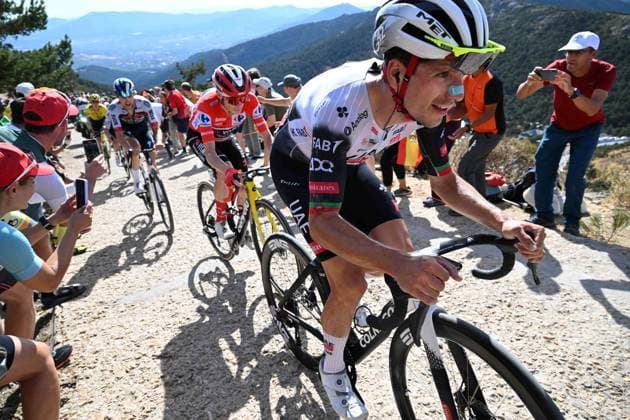 13-09-2025 Vuelta A Espana; Tappa 20 Robledo De Chavela - Bola Del Mundo; 2025, Uae Team Emirates - Xrg; 2025, Visma - Lease A Bike; Almeida, Joao; Vingegaard, Jonas; Bola Del Mundo; 