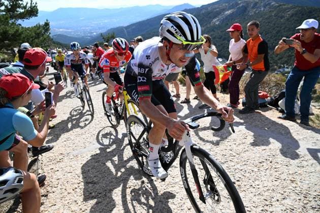 13-09-2025 Vuelta A Espana; Tappa 20 Robledo De Chavela - Bola Del Mundo; 2025, Uae Team Emirates - Xrg; 2025, Visma - Lease A Bike; Almeida, Joao; Vingegaard, Jonas; Bola Del Mundo; 