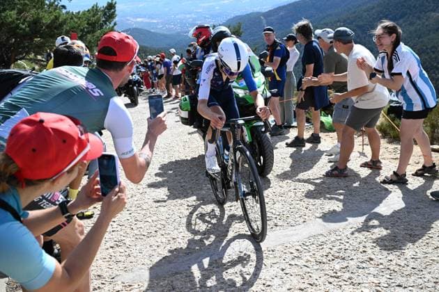 13-09-2025 Vuelta A Espana; Tappa 20 Robledo De Chavela - Bola Del Mundo; 2025, Israel - Premier Tech; Riccitello, Matthew; Bola Del Mundo; 
