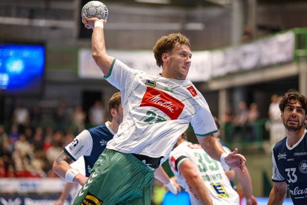 13 09 2025, Handball, HBL, Bergischer HC TSV GWD Minden, Unihalle Wuppertal Tom Bergner GWD Minden 28 North Rhine-Westphalia Germany