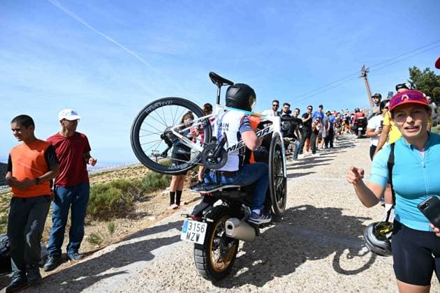 13-09-2025 Vuelta A Espana; Tappa 20 Robledo De Chavela - Bola Del Mundo; 2025, Bahrain - Victorious; Bola Del Mundo; 