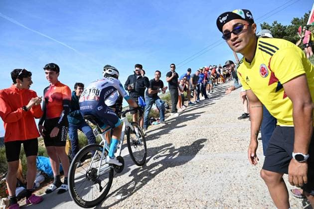 13-09-2025 Vuelta A Espana; Tappa 20 Robledo De Chavela - Bola Del Mundo; 2025, Bahrain - Victorious; Traeen, Torstein; Bola Del Mundo; 