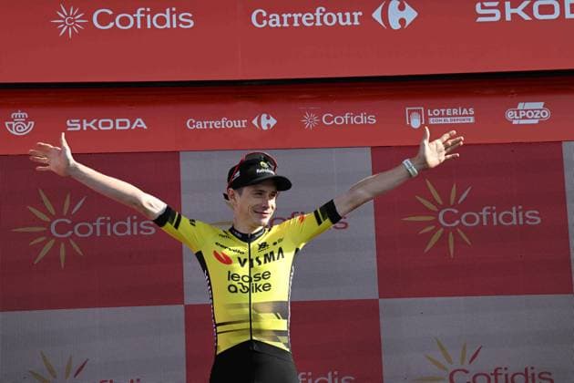 13-09-2025 Vuelta A Espana; Tappa 20 Robledo De Chavela - Bola Del Mundo; 2025, Visma - Lease A Bike; Vingegaard, Jonas; Bola Del Mundo; 