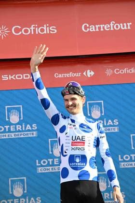 13-09-2025 Vuelta A Espana; Tappa 20 Robledo De Chavela - Bola Del Mundo; 2025, Uae Team Emirates - Xrg; Vine, Jai; Bola Del Mundo; 