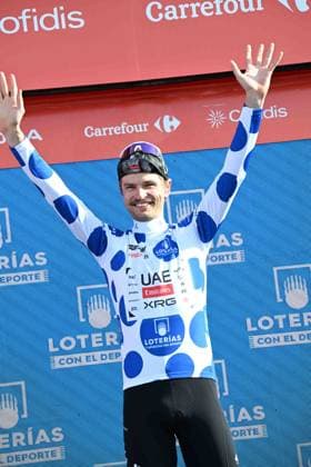 13-09-2025 Vuelta A Espana; Tappa 20 Robledo De Chavela - Bola Del Mundo; 2025, Uae Team Emirates - Xrg; Vine, Jai; Bola Del Mundo; 